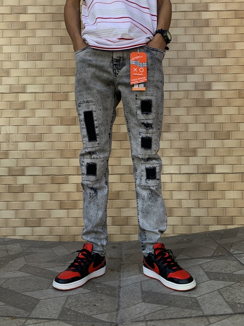 Calça Brow Jeans Cinza Original - comprar online