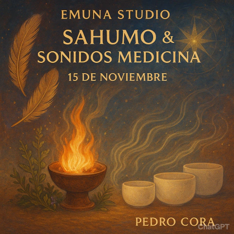 Sahúmo & Sonidos Medicina - Emuna Studio 15.11 - comprar online