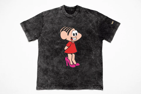 Camiseta Mônica Retrô Estonada - comprar online