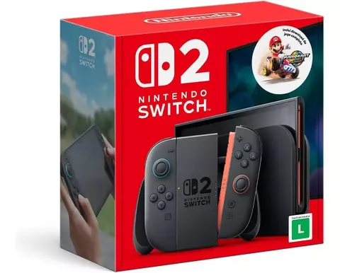 Nintendo Switch 2 256gb + Mario Kart 2025 - comprar online