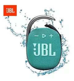 Imagen de Parlante JBL Clip 4 portátil con bluetooth waterproof