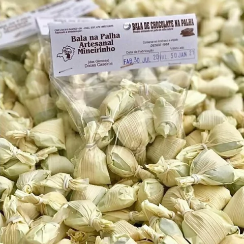 Bala na Palha Artesanal Mineirinho