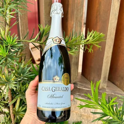 Casa Geraldo Moscatel Vinho Espumante Branco