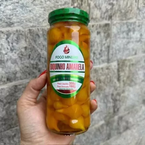 Pimenta Biquinho Amarela FOGO MINEIRO