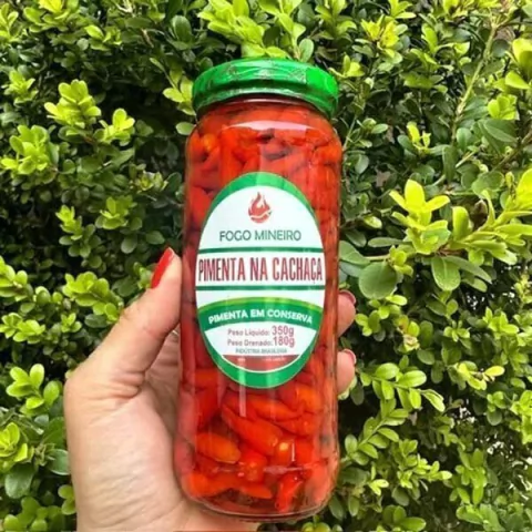 Pimenta na Cachaça FOGO MINEIRO
