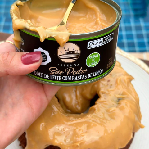 Doce de Leite com Raspas de Limão Fazenda São Pedro