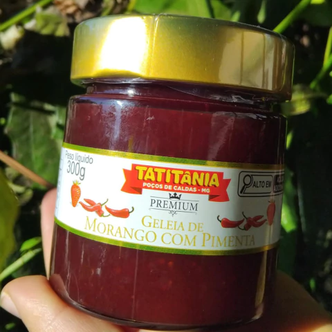 Geleia Morango com Pimenta Tatitânia - comprar online
