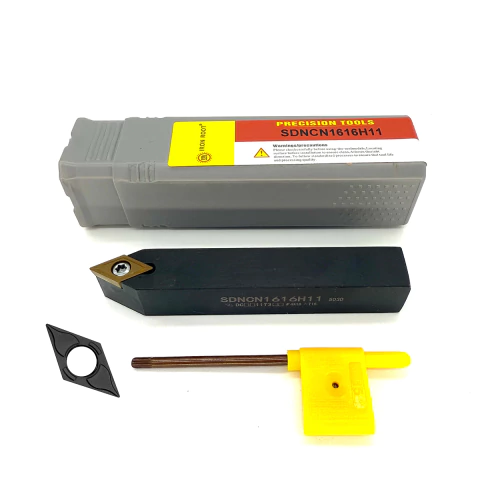 Porta Inserto Torneado Exterior SDNCN 16mm + Inserto DCMT11 - comprar online