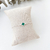 Pulseira Minimalista com trevo Zircônia Verde na internet