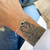 Pulseira Minimalista com trevo Zircônia Verde - comprar online