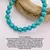 Pulseira com pedra natural Turquesa na internet