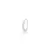 Piercing argolinha cravejada - comprar online
