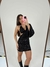 Vestido Lurex Bordado - Santorini Oficial
