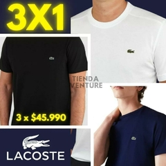 3 REMERAS LACOSTE AL PRECIO DE 1 | CALIDAD PREMIUM™ - comprar online