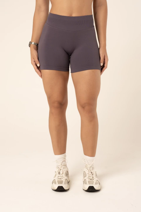 Short Roxo Acinzentado Fitness Seamless Lift - comprar online
