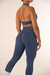 Calça Legging Azul Fitness Seamless Lift - comprar online