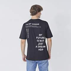 Remera Over i´m not average - tienda online