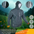Campera impermeable hombre con Capucha e Interior micropolar Desmontable GRIS en internet