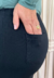 Calça Capri Bolsos a Fio Moletinho na internet