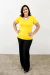 Blusa Bea Abdalla Básica Amarelo na internet