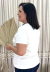 Blusa Bea Abdalla Básica Branco Off - comprar online
