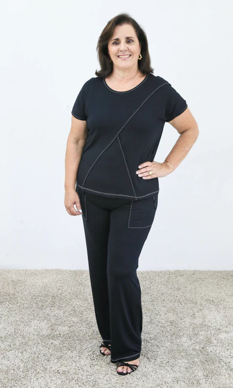 Conjunto Bea Abdalla Recortes a Fio Preto