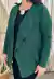 Cardigan Manga Longa Verde na internet