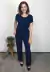 Conjunto Bea Abdalla Recortes a Fio Azul Marinho