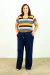 Pantalona Azul Marinho - comprar online