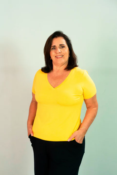 Blusa Bea Abdalla Básica Amarelo