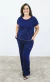 Conjunto Bea Abdalla Recortes a Fio Azul Marinho