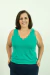 Blusa Bea Abdalla Regata Verde Mata