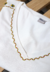 Blusa Bea Abdalla Decote V Off White Bordada - Bea Abdalla