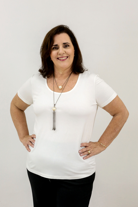 Blusa Bea Abdalla Básica Off