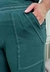 Calça Pantalona Bolsos a Fio Verde - Bea Abdalla