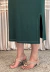Vestido Regata Midi com Bolsos Verde - Bea Abdalla