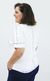 Blusa Manga Japonesa Pespontada Off - Bea Abdalla