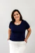 Imagem do Blusa Bea Abdalla Básica Azul Marinho