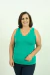 Blusa Bea Abdalla Regata Verde Mata - comprar online
