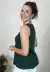 Blusa Bea Abdalla Regata Evasê Verde - comprar online