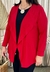 Cardigan Manga Longa Vermelho - comprar online