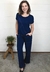 Conjunto Bea Abdalla Recortes a Fio Azul Marinho - Bea Abdalla