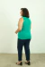Blusa Bea Abdalla Regata Verde Mata - loja online