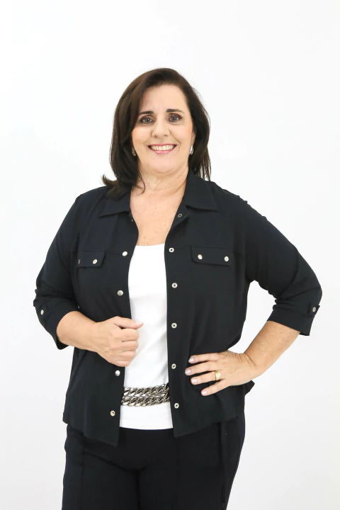 Camisa Manga 3/4 Preto