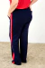 Conjunto Bea Abdalla Pantalona Marinho/ Vermelho - loja online