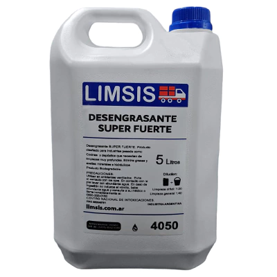 4050- Desengrasante Limsis super fuerte concentrado X5L - comprar online