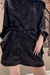 SET WIDE ORQUIDEA NEGRA 3 PIEZAS SHORT, PANTALON LARGO Y CAMISA