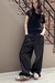 PANTALÓN WIDE ORQUÍDEA NEGRA - comprar online