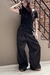 PANTALÓN WIDE ORQUÍDEA NEGRA - THECALM LOUNGEWEAR