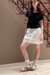 SHORT PIJAMERO DE FLOR DE ALGODÓN - THECALM LOUNGEWEAR